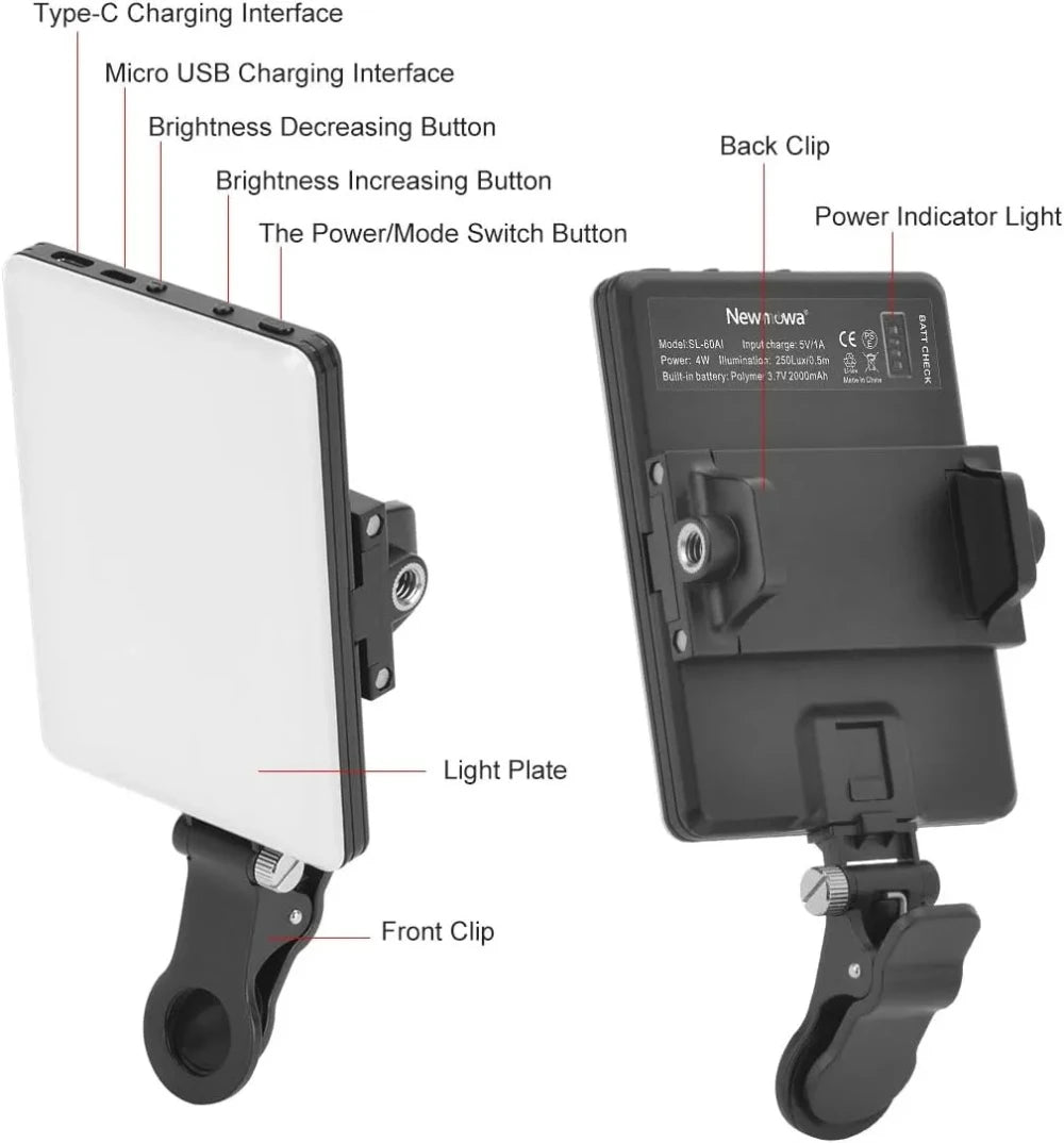 Portable LED Selfie Light